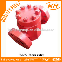 API 6A válvula de retenção de alta pressão Wellhead China fábrica KH